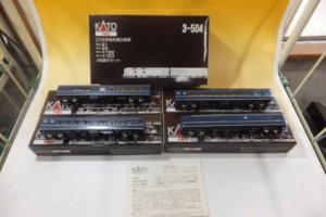 HOゲージ　KATO　3-504　20系特急形寝台客車　カニ21　ナシ20　ナハネフ22・23　4両基本セット